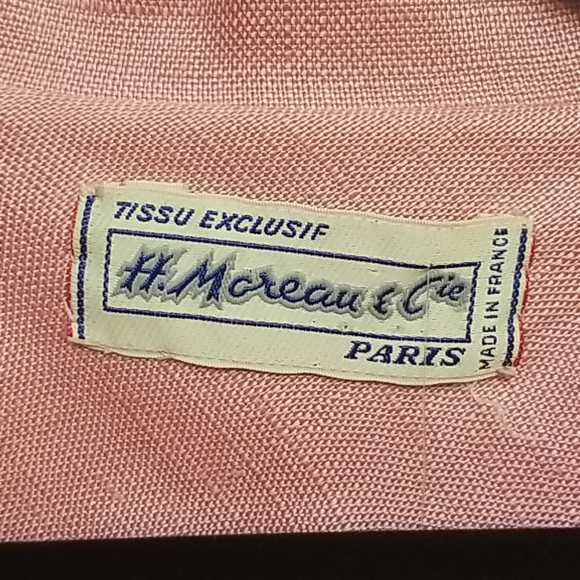 Vintage 1960s Pink Drop waist Dress - Picture 3 of 5